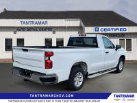Tantramar Chev located in Amherst, Nova Scotia - Recent Arrival! White 2023 Chevrolet Silverado 1500... (image 4)