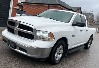 2016 Ram 1500 SLT/5P/QUAD CAB 140.5”/No Claims/One Owner/3.6L/Po