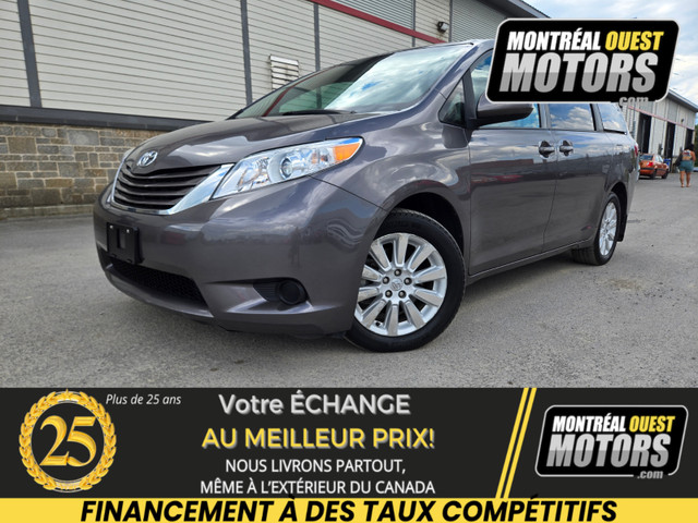 2015 Toyota Sienna LE / AWD 7 Passagers dans Autos et camions  à Ouest de l’Île - Image 3