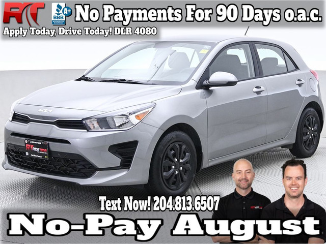 2022 Kia Rio 5-door LX+ IVT - Apple CarPlay, Heated Seats, Backu in Cars & Trucks in Winnipeg - Image 2
