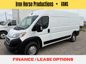 2023 RAM ProMaster HIGH ROOF LONG W/BASE LOADED $AVE $$