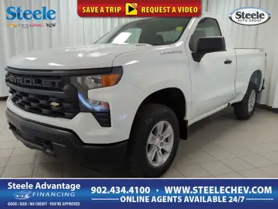 Driving our 2025 Chevrolet Silverado 1500 W/T Regular Cab 4X4 can give you a feeling of unstoppable...