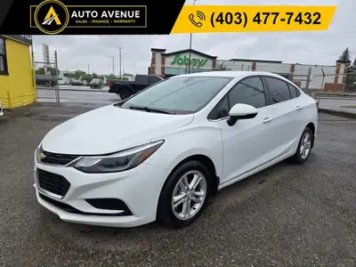EFFICIENCY MEETS MODERN STYLE THIS 2018 CHEVROLET CRUZE 4DR SEDAN 1.4L LT W/1SD OFFERS A BALANCED CO...