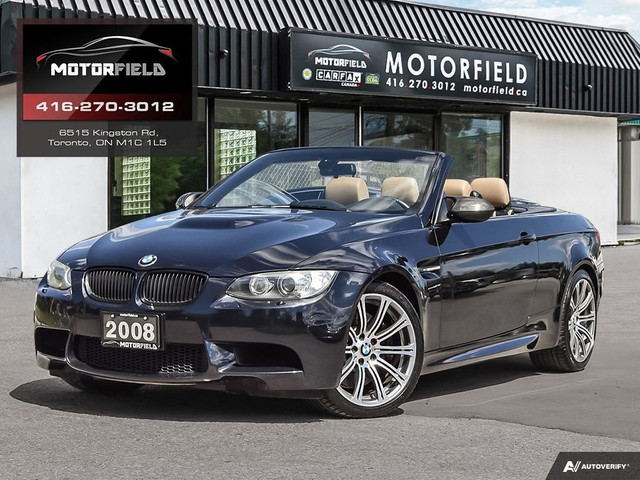 2008 BMW 3 Series M3 Cabriolet RWD Manual 4.0L V8 *RARE* in Cars & Trucks in City of Toronto