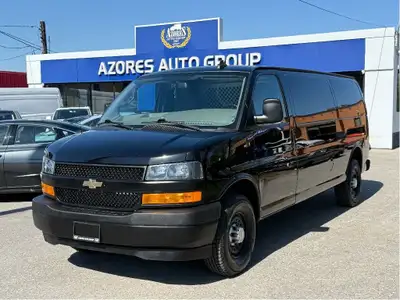Rare Black Chevrolet Express 2500 155 Long Wheel Base with low KMs and a clean carfax! This van is s...