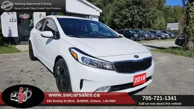 CLEAN CARFAX REPORT No Accidents, Low Mileage 2018 Kia Forte LX PLus featuring: Back up Camera, Crui...