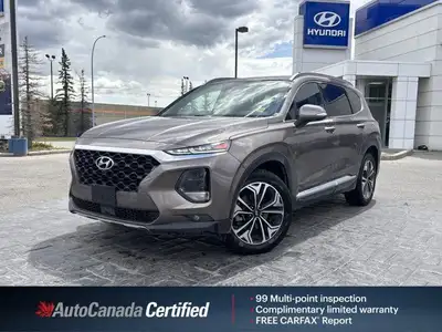 Crowfoot Hyundai, AMVIC Licensed Dealer Hail Special! Its your chance to grab a 2019 Hyundai Santa F...