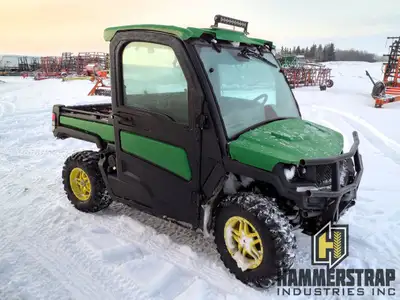 2018 JOHN DEERE Gator XUV 835R 4x4 UTV SxS ATV Chery 3 cylinder 54 HP gas engine CVT transmission 4x...
