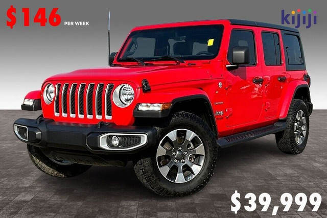 2021 Jeep Wrangler 4wd Unlimted Sahara in Cars & Trucks in Edmonton