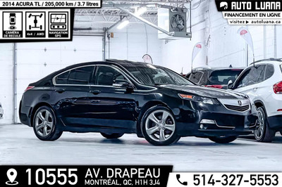 2014 ACURA TL SH-AWD NAVIGATION/CAMERA/TOIT OUVRANT/BLUETTH/MAGS