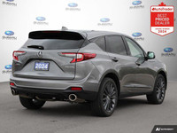 New Price! Odometer is 21674 kilometers below market average! Gray 2024 Acura RDX Platinum Elite SH-... (image 4)