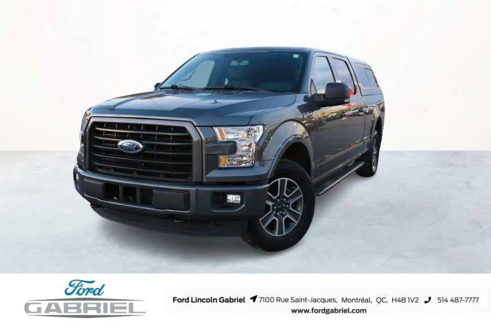 2016 Ford F-150 XLT 302A LEER BOX IN