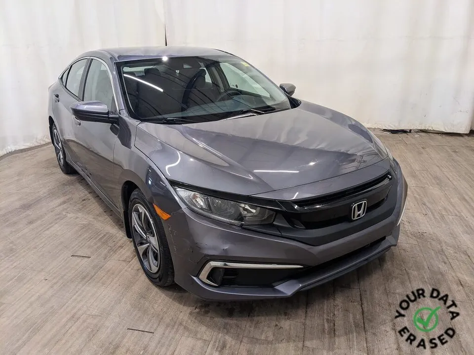 2020 Honda Civic LX Manual Transmission | No Accidents | Blue...