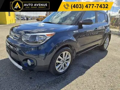 MAKE A STATEMENT WITH THIS SHARP 2017 KIA SOUL EX. FEATURING A SLEEK BLACK ON BLACK COLOUR SCHEME, S...