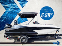 2024 STARCRAFT SVX 190 OB dc 140HP deck boat bateau Ponte