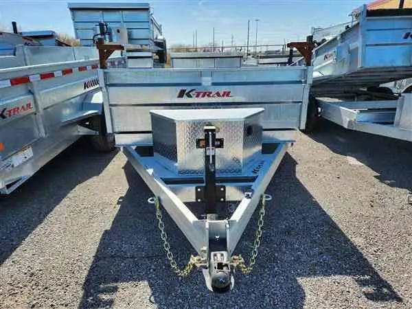 KTRAIL DUMP 6X12-10K TANDEM AXLE in Cargo & Utility Trailers in Barrie - Image 3