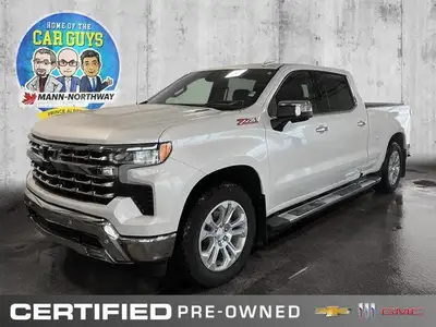 Black 2024 Chevrolet Silverado 1500 4WD 10-Speed Automatic 3.0L I6Fresh oil change, 150 point inspec...
