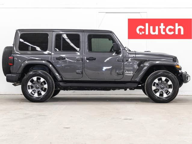 2021 Jeep Wrangler Unlimited Sahara 4WD w/ Uconnect 4C, Rearview in Cars & Trucks in Bedford - Image 3