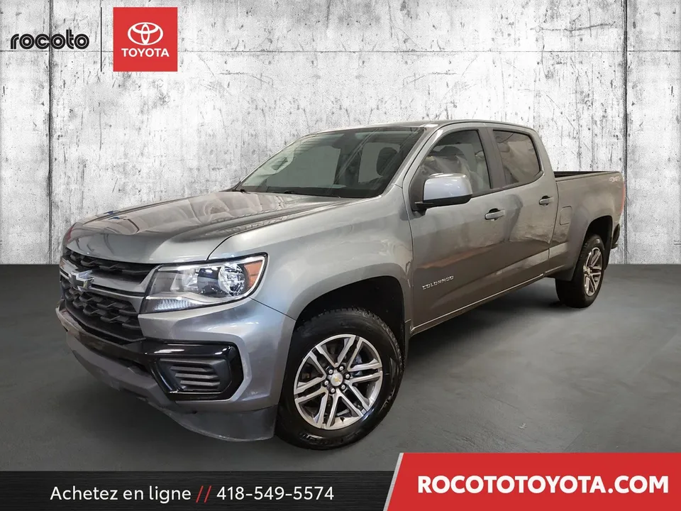 2022 Chevrolet Colorado 4WD Work Truck WT CREW-CAB 6.5 PIEDS DE