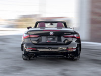 2023 BMW 440I Convertible M-Sport Black Exterior on Red Interior comes with 382 Horsepower Turbochar... (image 4)