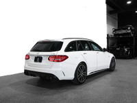2020 Mercedes-Benz C43 AMG Wagon, Polar White on Black with Red Stitching Suede/Leather Seats, AMG N... (image 2)
