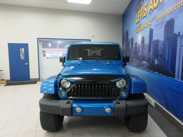JEEP WRANGLER UNLIMITED 2014 UNLIMITED SAHARA TOIT DUR ET SOUPLE in Cars & Trucks in Lévis - Image 4