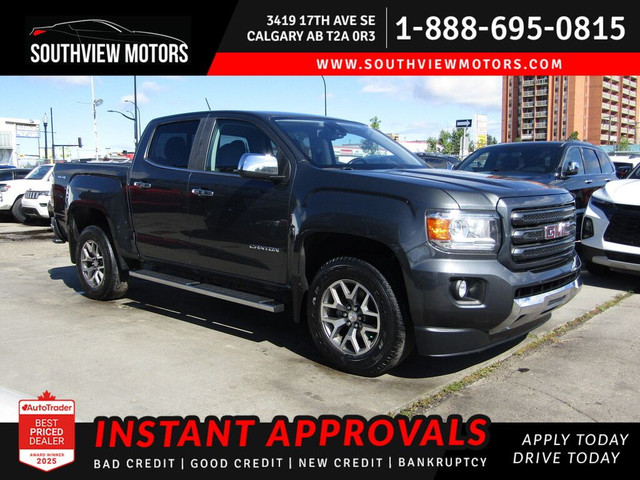 2016 GMC Canyon SLT 4WD CREW CAB V6 3.6L LOADED! ONLY 72,000KMS in Cars & Trucks in Calgary