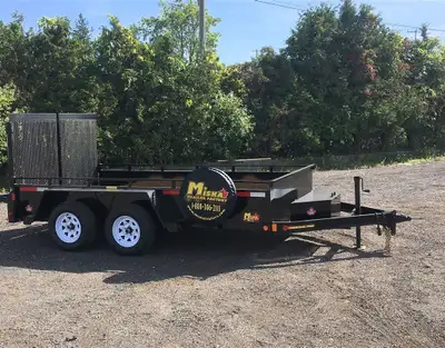 Deluxe Landscape Trailers By Miska Trailers Canadian Made Landscape Trailers starting at just $4,695...