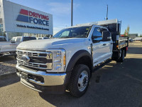 2023 Ford Super Duty F-550 DRW XLT 4WD Crew Cab 203" WB 84" CA, 12ft Gravel Box, 6.7L V8 Diesel, Rem... (image 1)