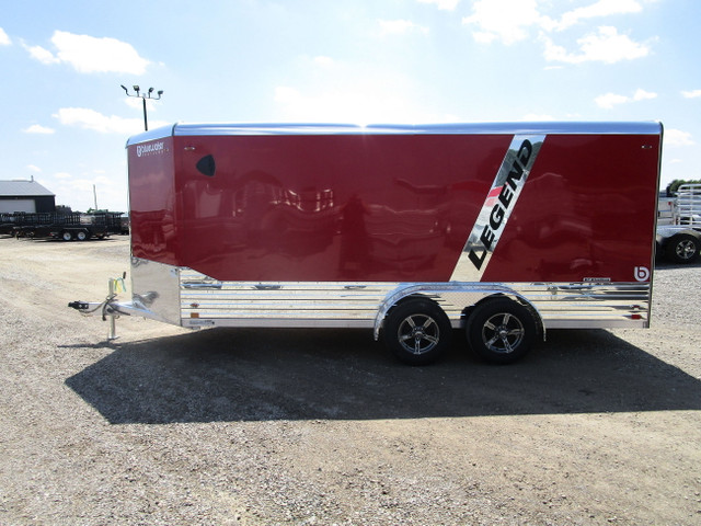 2023 Legend Aluminum Deluxe V-Nose - 7' x 19'! in Cargo & Utility Trailers in London - Image 3