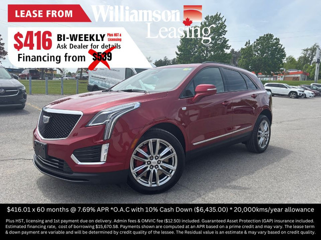 2023 Cadillac XT5 Sport AWD | FRONT BREMBO BRAKES | HEATED SEATS in Cars & Trucks in Kawartha Lakes