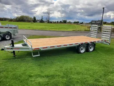 # 2025 K-TRAIL 23' 17200lbs Equipment trailer NO MORE RUST Model : DKO20-3-16 Built in rub rail Remo...