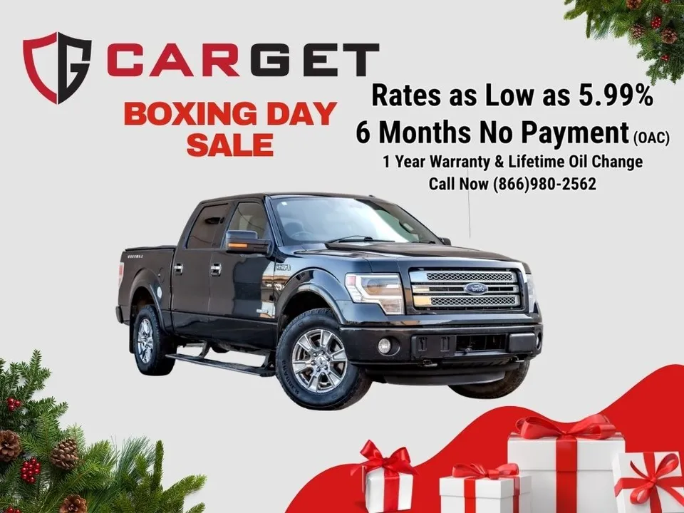 2014 Ford F-150 Limited - HEATED COOLED SEATS | SUNROOF |