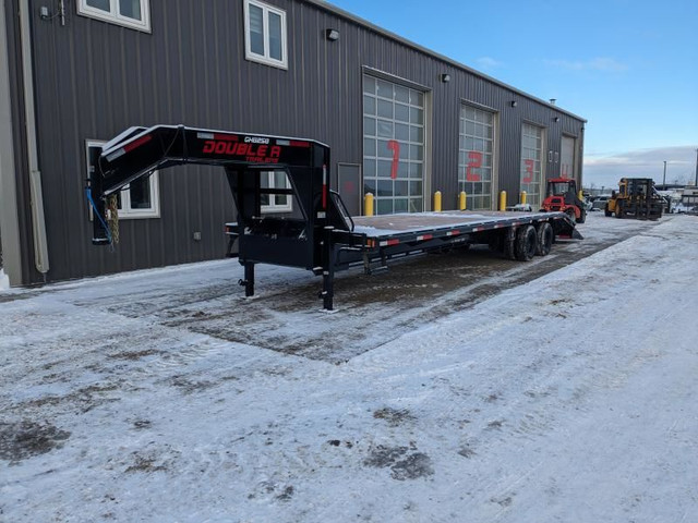 2024 Double A Trailers Gooseneck High Boy Trailer - 8.5'x34' (27 in Cargo & Utility Trailers in Strathcona County - Image 2