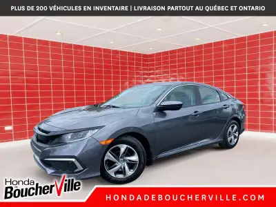 2019 Honda Civic Sedan LX MANUELLE 6 VITESSES, AIR, CARPLAY ET A