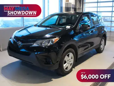 2015 Toyota RAV4 LE: ACCIDENT FREE, AWD, LOW KMS, AUTOMATIC!