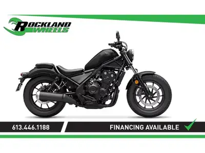 2025 Honda REBEL 500 Le 2025 REBEL 500 est une moto de pointe, haute performance, conçue pour les am...