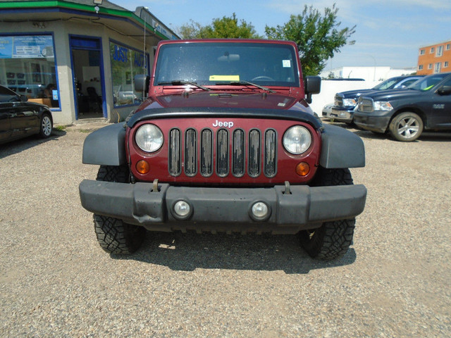2010 Jeep Wrangler Unlimited 4WD 4dr-HARDTOP-LOW KM-CLEAN CARFAX in Cars & Trucks in Edmonton