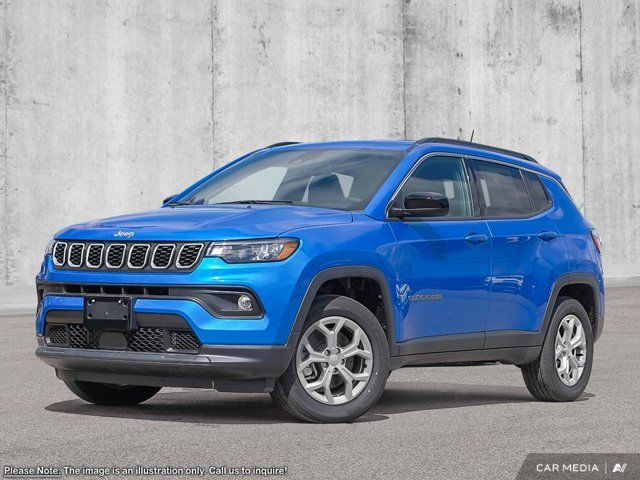 2025 Jeep Compass North 4X4 Nav Heated Seats & Steering in Cars & Trucks in St. Albert