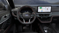 This brand new STAR WHITE METALLIC 2024 FORD EXPLORER ST is powered by a 3.0L V6 ECOBOOST ENGINE THA... (image 4)