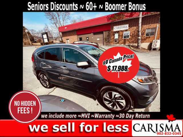 ~ $17,988 Go Canada SALE~''16 Honda CR-V ~Touring~ AWD~ in Cars & Trucks in Bedford - Image 2