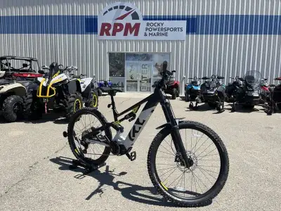 SALE ON NOW! WAS $5599 - NOW ONLY $4599! FINANCING AVAILABLE OAC! 2023 Husqvarna® E-Bicycles Hard Cr...