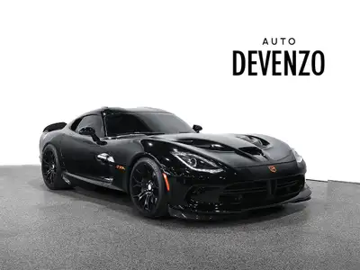 ULTRA RARE 2014 Dodge Viper Time Attack, Venom Black on Black Bucket Seat, TA Edition 28 OF 33, Time...