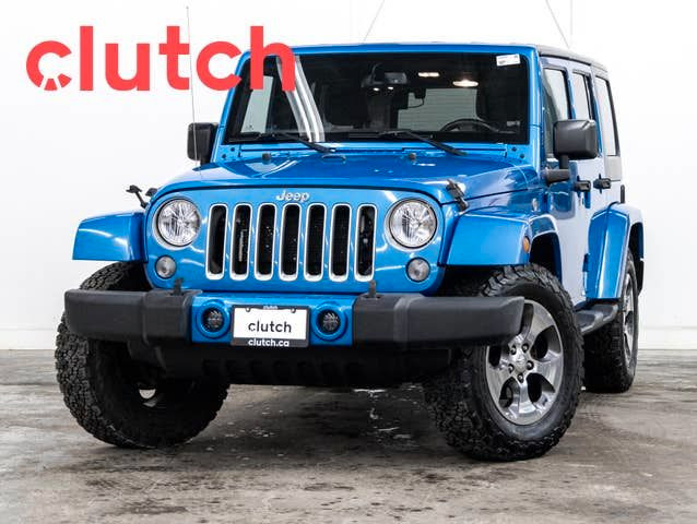 2016 Jeep Wrangler Unlimited Sahara 4WD w/ Nav, Cruise Control,  in Cars & Trucks in Ottawa