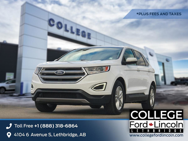 2018 Ford Edge SEL | 2.0L ECOBOOST I4 | AWD | REVERSE CAMERA SYS in Cars & Trucks in Lethbridge