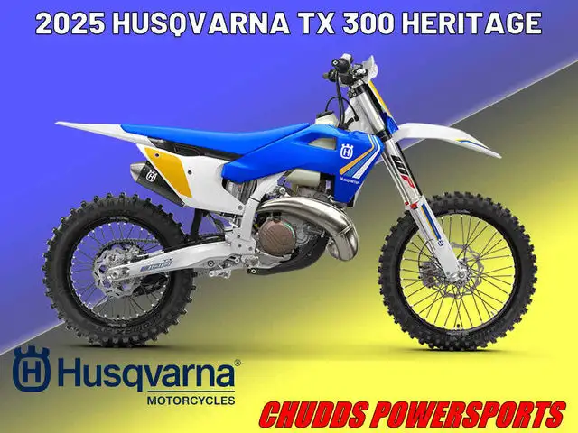2025 Husqvarna Motorcycles TX 300 HERITAGE in Dirt Bikes & Motocross in Winnipeg - Image 2