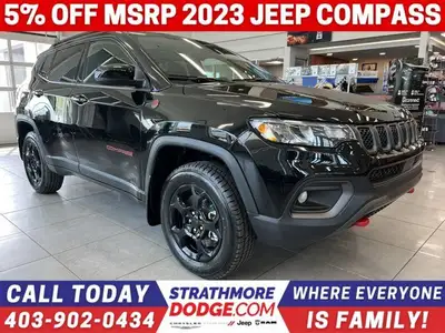 2023 Jeep Compass Trailhawk | LEATHER | SUNROOF 