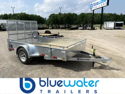 Canada Trailers Galvanized Single Axle Utility Trailer 2,990lbs GVWR is $4,360.00 ! Ord: 81054 - Ser...