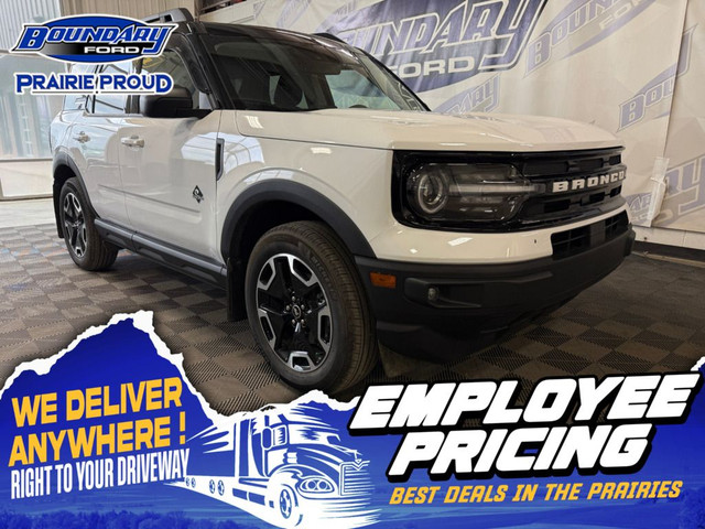 2024 Ford Bronco Sport OUTER BANKS 4WD | HTD STS | REMOTE START  in Cars & Trucks in Lloydminster