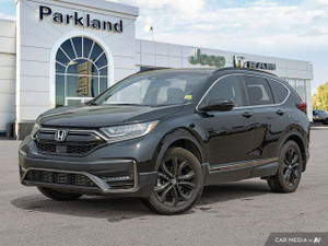 2021 Honda CR-V Touring AWD Sunroof Nav Heated Leather Black Rims